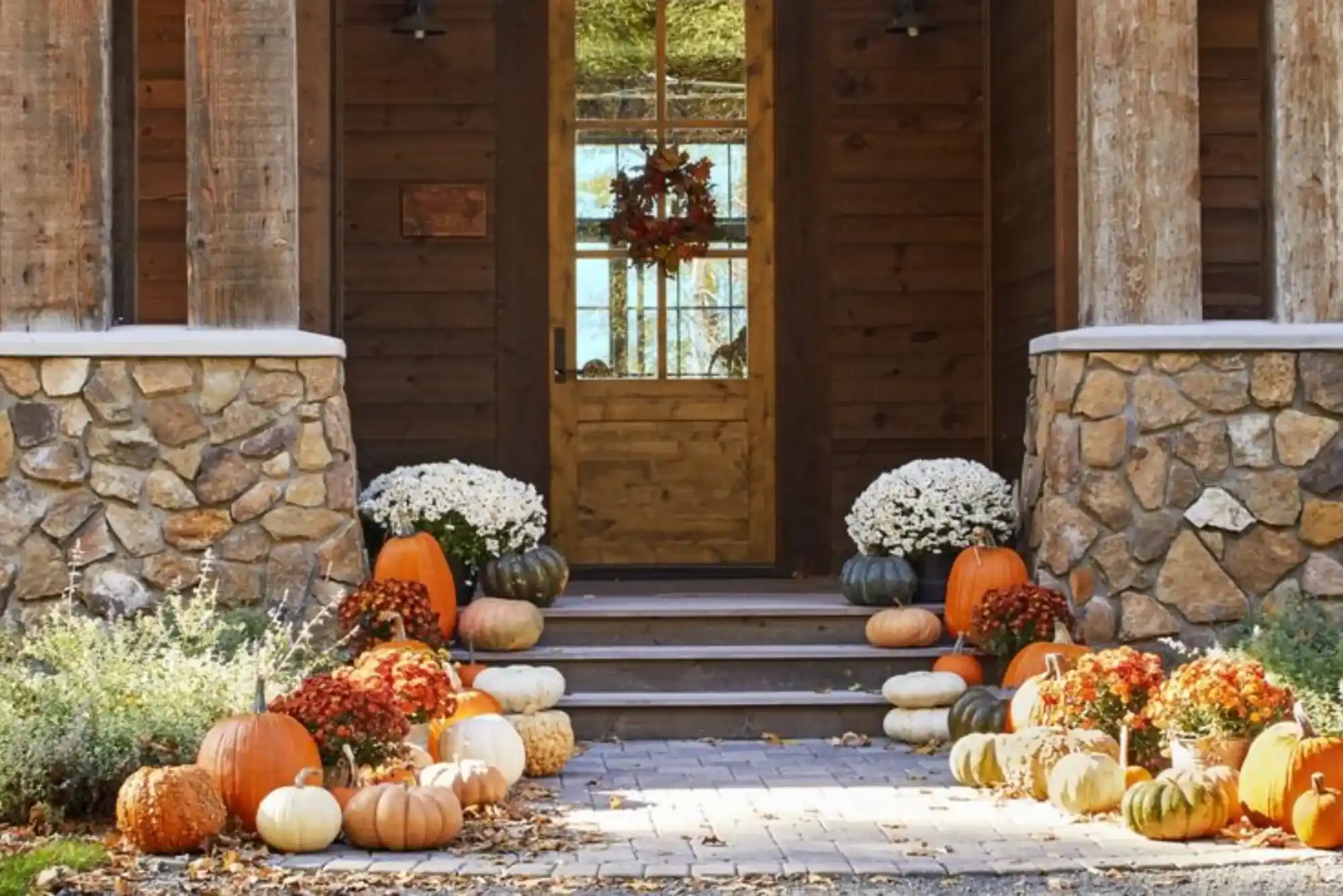 Front Porches of Luxury Homes